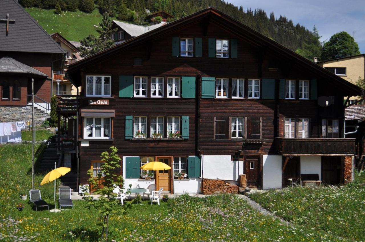 Studio Bim Chalet Bim Chilchli Mürren Εξωτερικό φωτογραφία